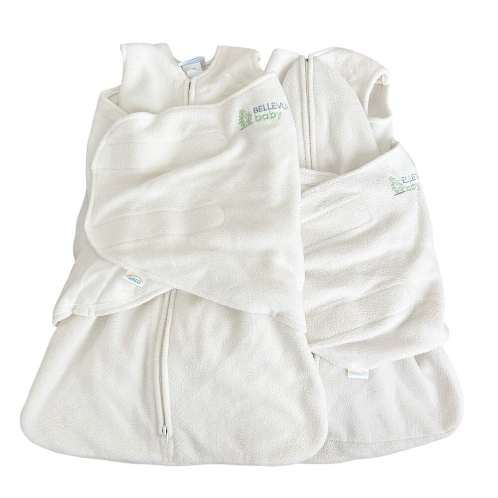Halo Sleep Sack Swaddle Sz Newborn 0-3M 6-12LB Lot of 2